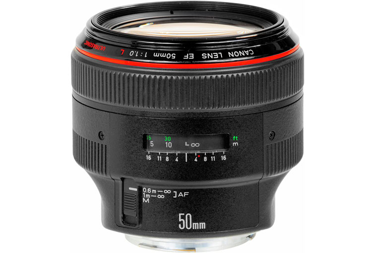 canon 50mm f/1.0