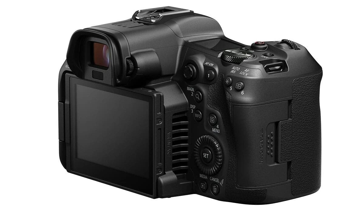 canon r5c сзади