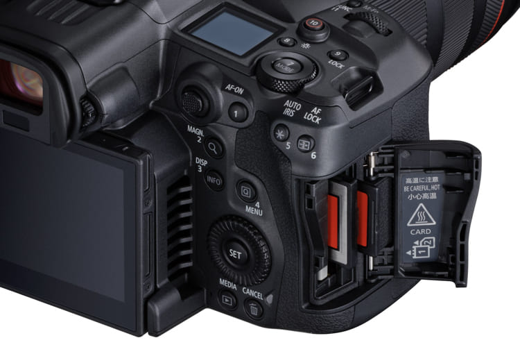 canon r5c карты