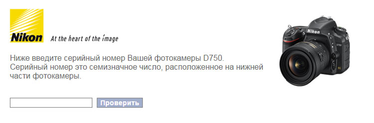 Сервис проверки Nikon D750 проверка фотоаппарата nikon d750