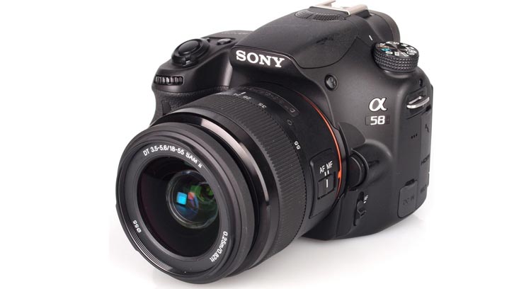 конкурент canon 100d от sony, sony a58