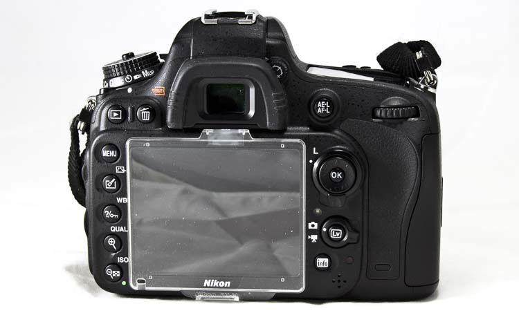 nikon d610 вид сзади
