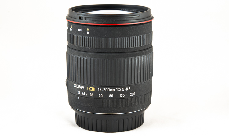 вид сбоку sigma 18-200mm