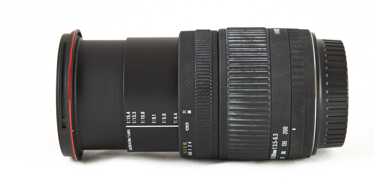sigma 18-200 на 200mm