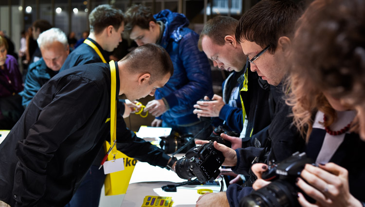 стенд nikon