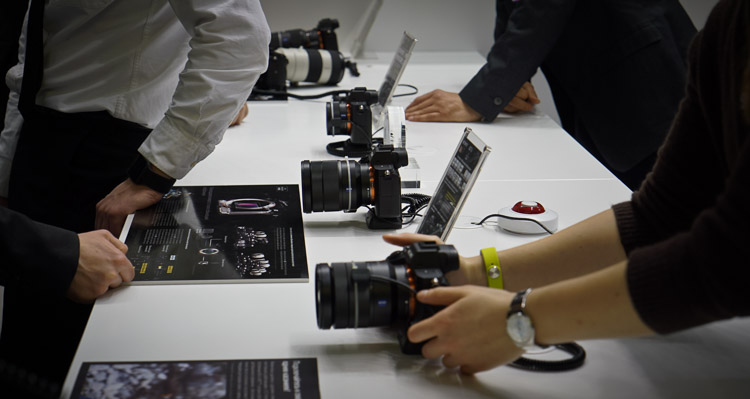 фотоаппараты sony стенд