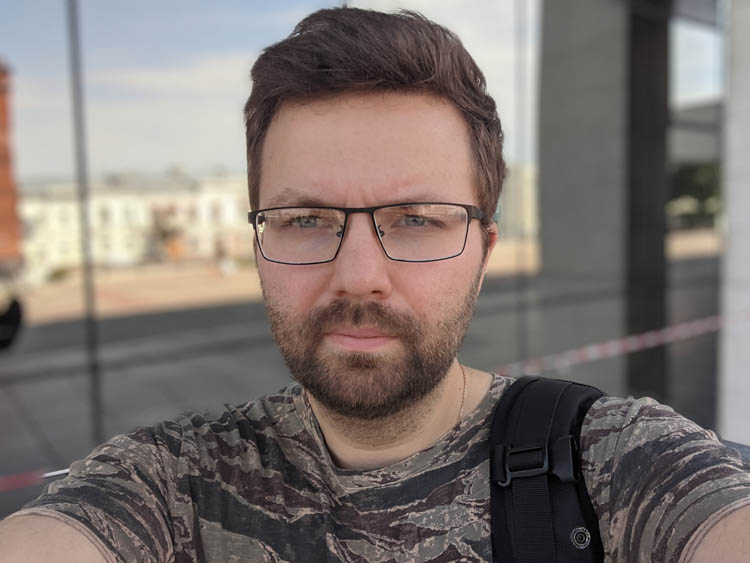 google pixel 2 тест портретного режима селфи