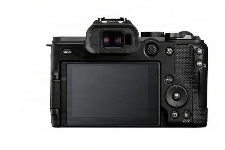 Задняя панель Canon EOS R8 Mark II с джойстиком