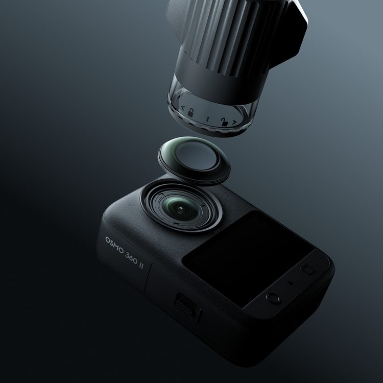 Заменяемая линза камеры DJI Osmo 360 II