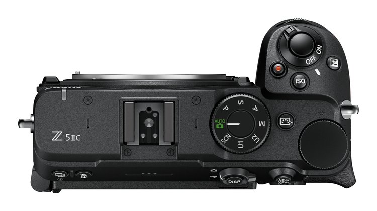 Верхняя панель Nikon Z5IIC с диском режимов
