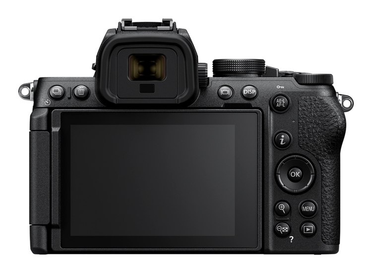 Nikon Z50II, экран и кнопки на задней панели