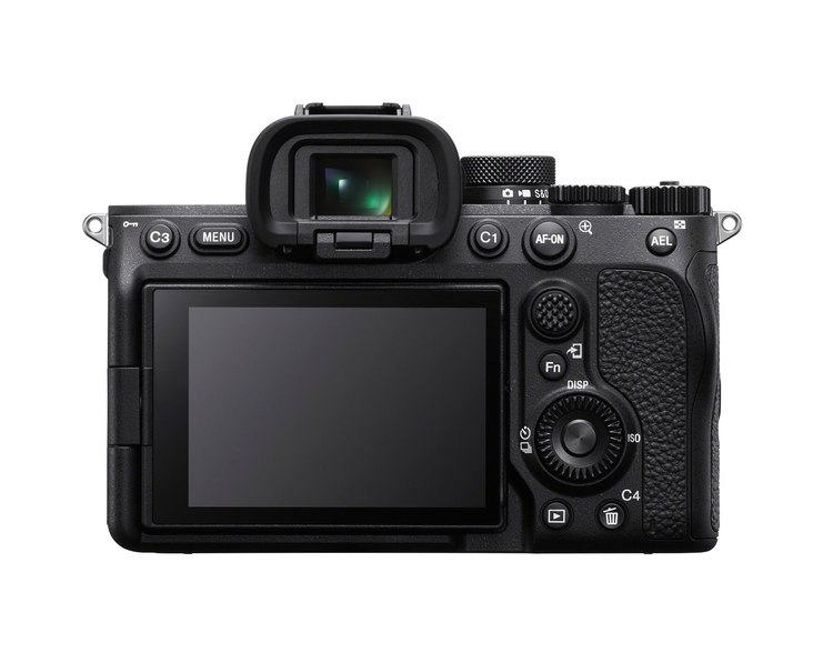 Sony A7 IV, вид сзади