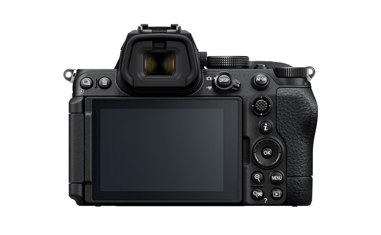 Nikon Z5 II со стороны экрана и органов управления