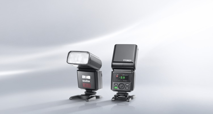 Godox TT350II спереди и сзади